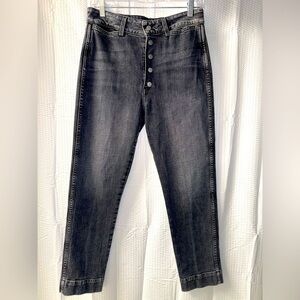 AMO Audrey jeans with snaps in a vixen wash size 29